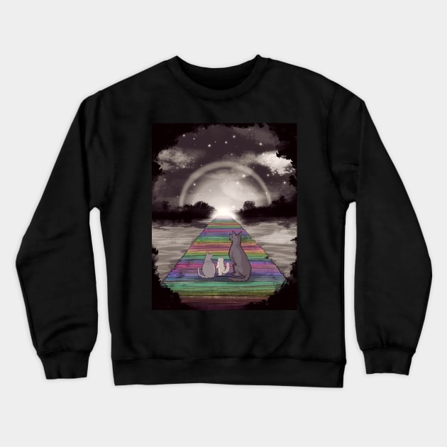 Rainbow Bridge Crewneck Sweatshirt by LVBart